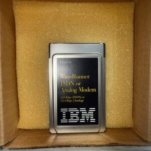 IBM WaveRunner ISDN or Analog Modem 1995 Untested
